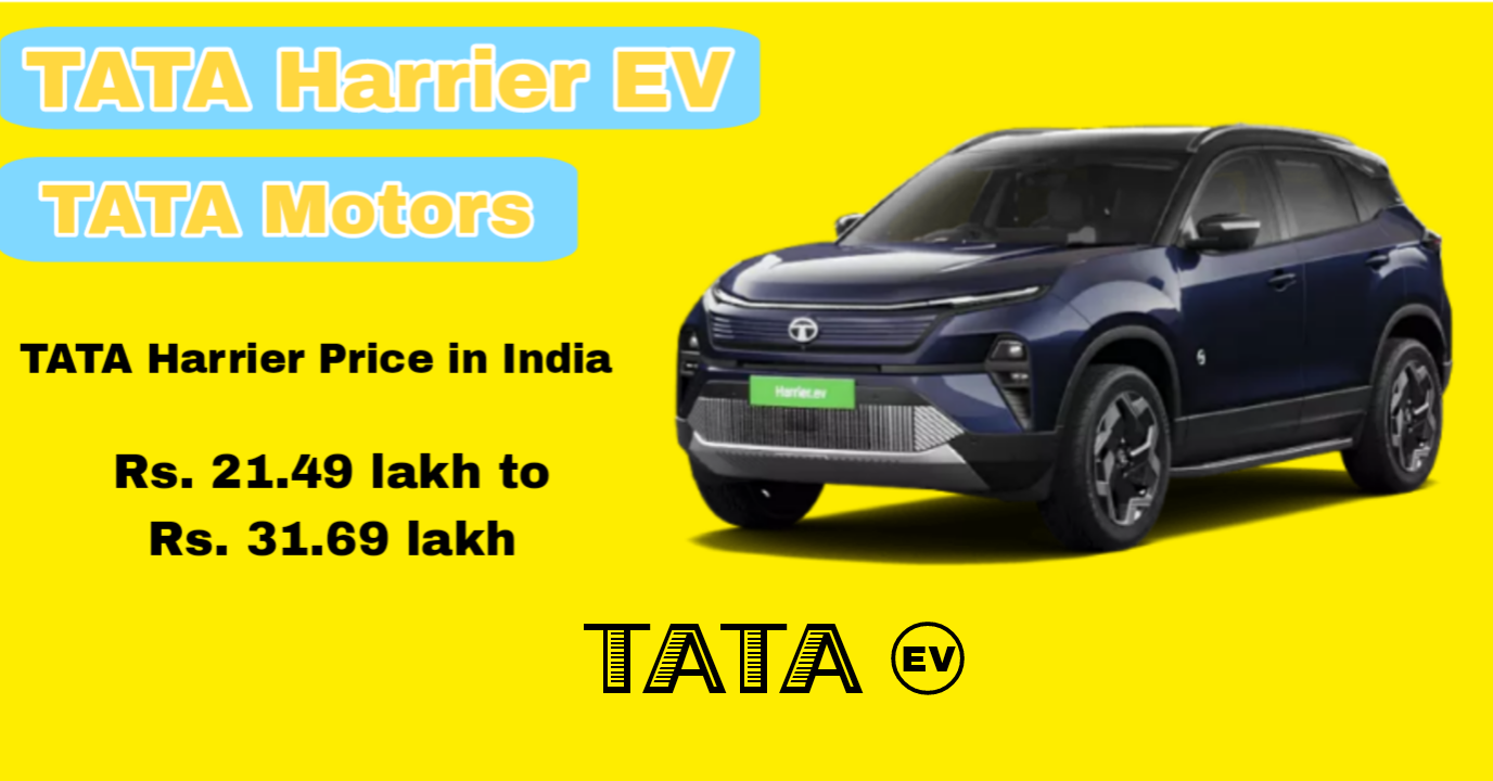 Tata Harrier EV Price in India