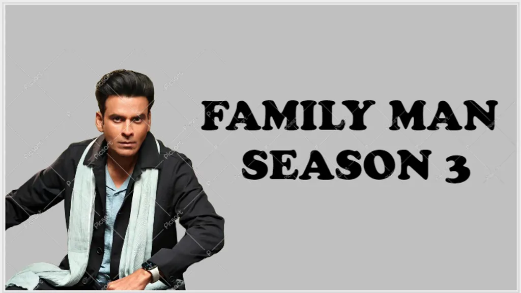 "Family Man Season 3 Poster"