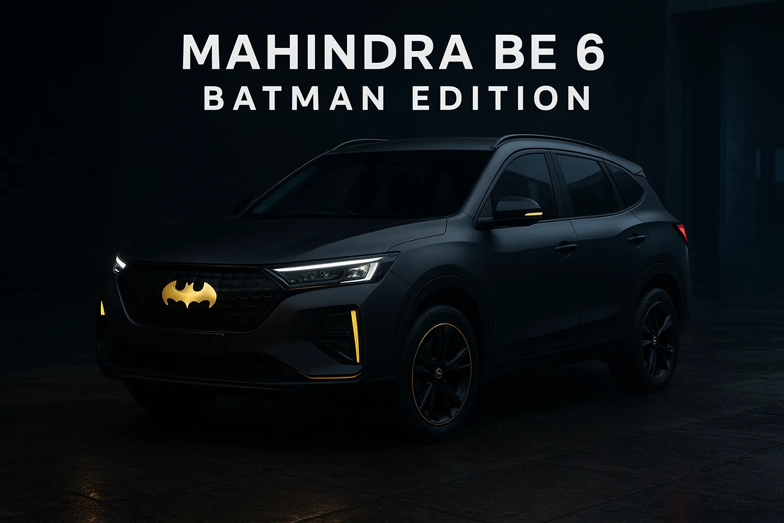 Mahindra BE 6 Batman Edition