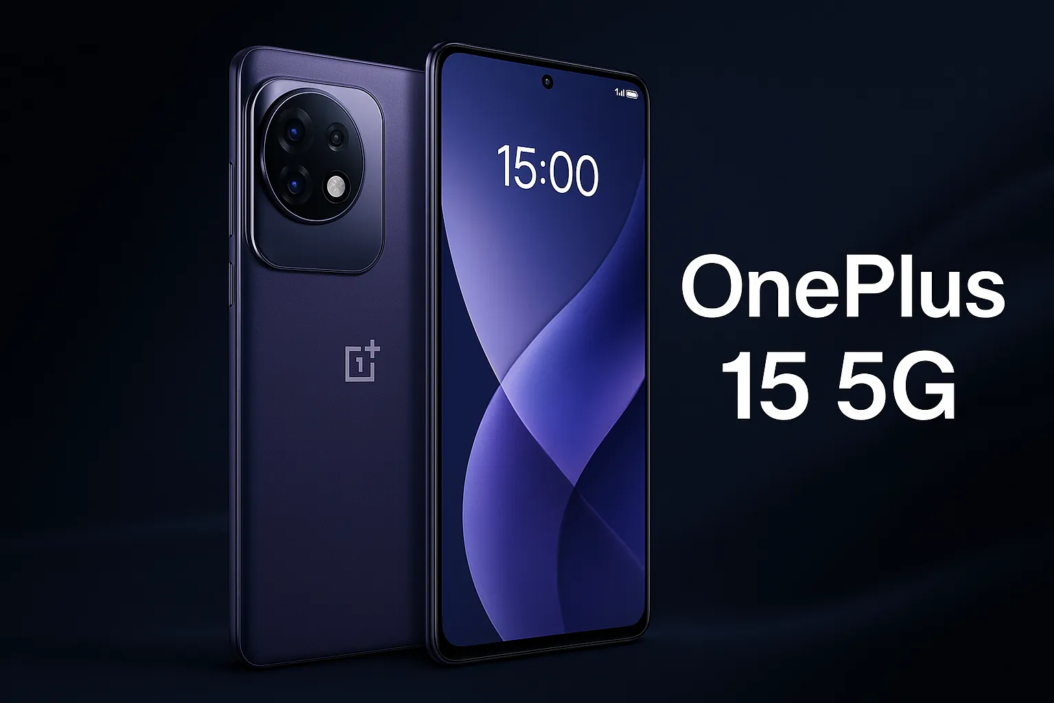 OnePlus 15 5G स्मार्टफोन का आकर्षक डिज़ाइन, आधुनिक लुक और प्रीमियम फिनिश के साथ हाई-टेक डिस्प्ले।